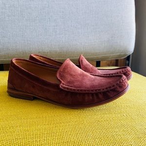 Franco Sarto brown suede loafers, US 9.5, barely worn, great condition